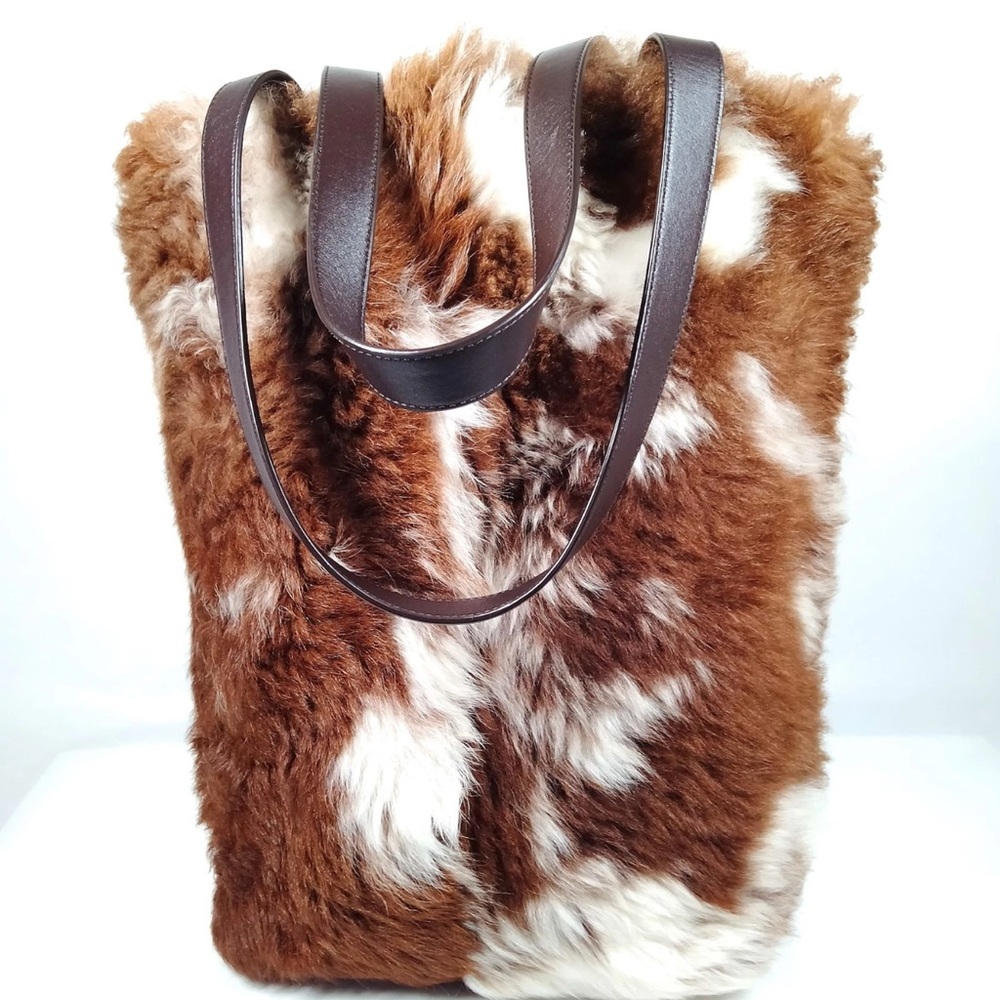 Bottega Venetta Fur Tote.